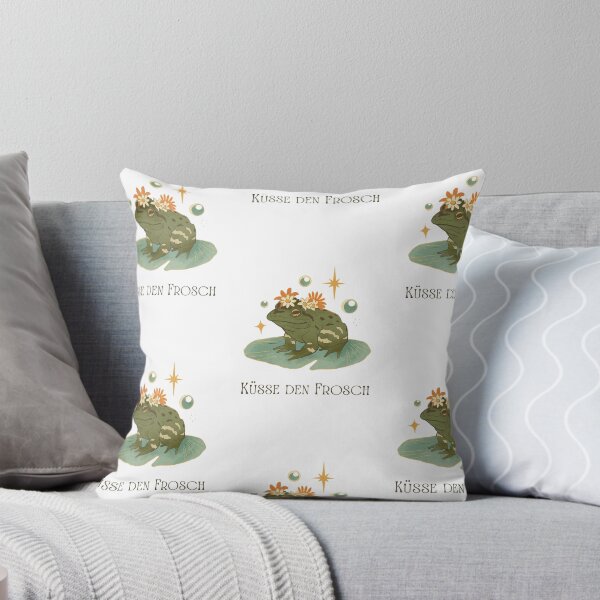 Item preview, Küsse den Frosch | White Background designed and sold by RM-Journey.