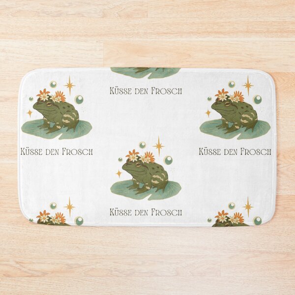 Item preview, Küsse den Frosch | White Background designed and sold by RM-Journey.