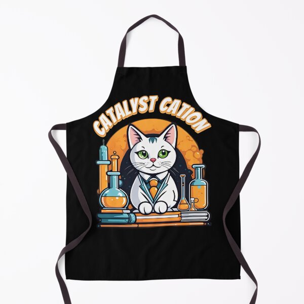Item preview, Funny cute chemist cat. Catalyst cation. Science chemistry humor. designed and sold by Unitepeople.