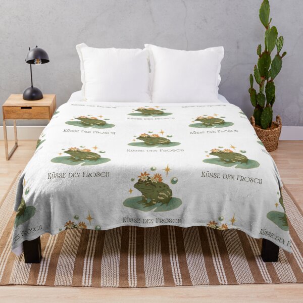 Item preview, Küsse den Frosch | White Background designed and sold by RM-Journey.