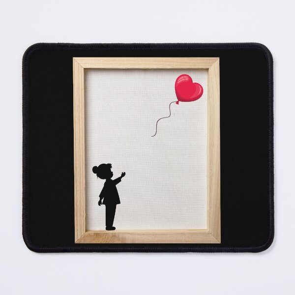 Item preview, Banksy Girl with Balloon designed and sold by Imagin8Graphic.