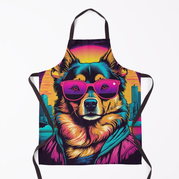 Item preview, When your little dog adopts glasses, each pause to observe the landscape becomes a stylish meditation, with deep gazes contemplating the beauty of the world designed and sold by Pulsant Paintings.