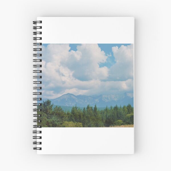 Item preview, Paisaje de montaña con cielo nublado designed and sold by mathilde3333.