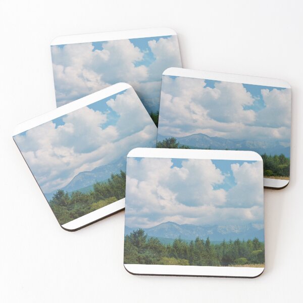 Item preview, Mountain landscape with cloudy sky designed and sold by mathilde3333.