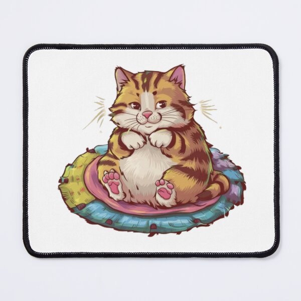 Item preview, "A CAT ON A MAT ". Funny designed and sold by Obinne.