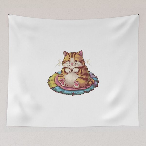 Item preview, "A CAT ON A MAT ". Funny designed and sold by Obinne.