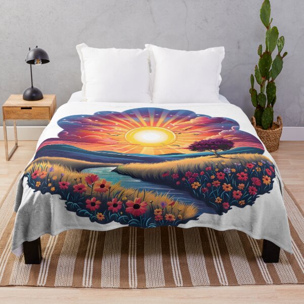 Item preview, Golden Morning Serenity designed and sold by AI-Only Creations.