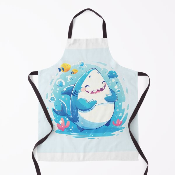 Item preview, Cute Happy Shark designed and sold by CoolMantras.