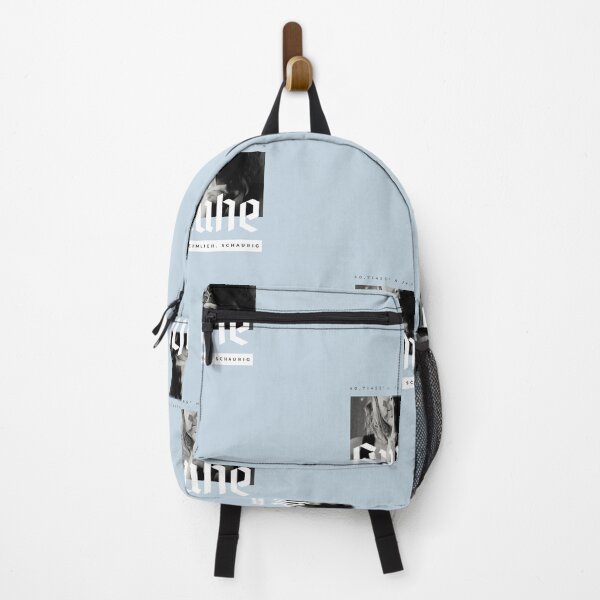 Item preview, Ruhe - Unheimlich, Schaurig | Pastel Blue Background designed and sold by RM-Journey.