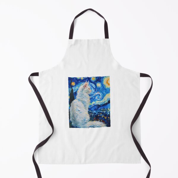 Item preview, Vincent's Starry Night Museum Cat designed and sold by wesdesignshop.