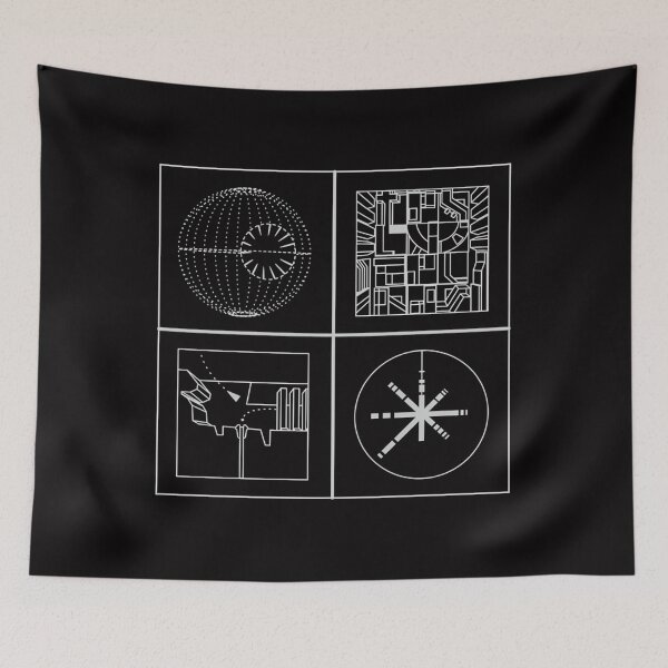 Item preview, Giant Death Ray Spaceship The Plan designed and sold by Rebeorales.