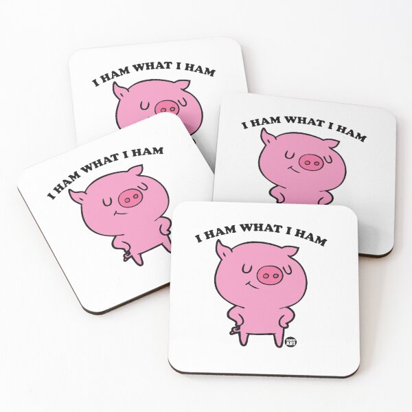 Item preview, I HAM WHAT I HAM PIG designed and sold by TODD GOLDMAN.