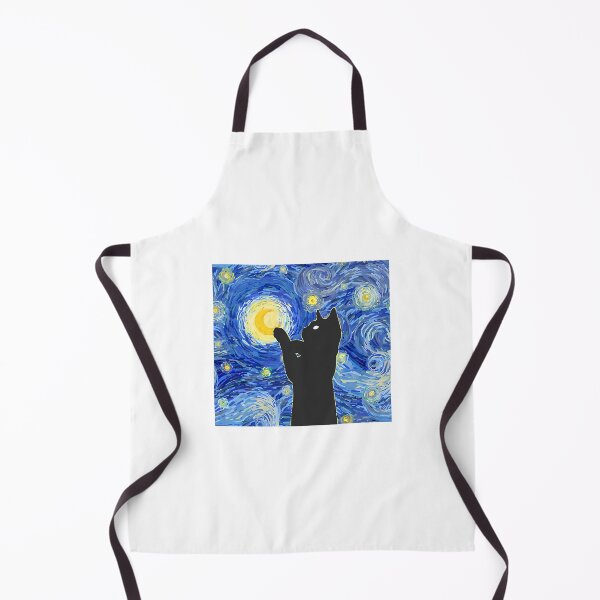 Item preview, Vincent's Starry Night Museum Cat designed and sold by wesdesignshop.