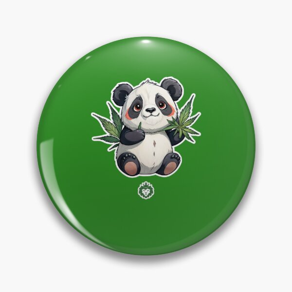Item preview,  Weed cute panda designed and sold by GreenKingShop.