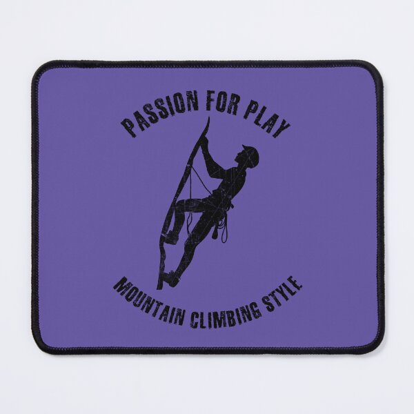 Item preview, Black silhouette of climber designed and sold by HarridanCreates.