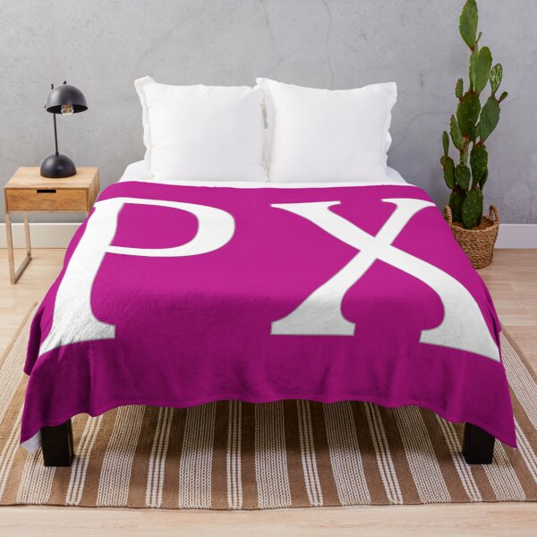 Item preview, PX Initials Monogram Elegant White Letters designed and sold by Jeallan Designs.