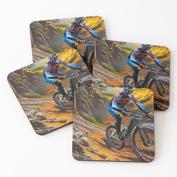 Item preview, Forest Thrill: Mountain Biking Adventure designed and sold by GrizzlyCollective.