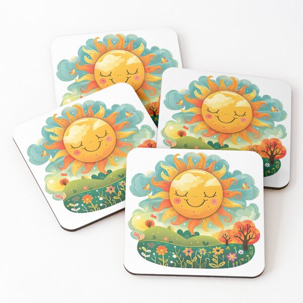 Item preview, Joyful Sunburst designed and sold by AI-Only Creations.