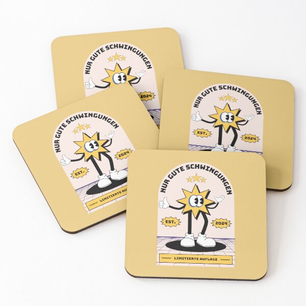 Item preview, Nur gute Schwingungen | Yellow Background designed and sold by RM-Journey.