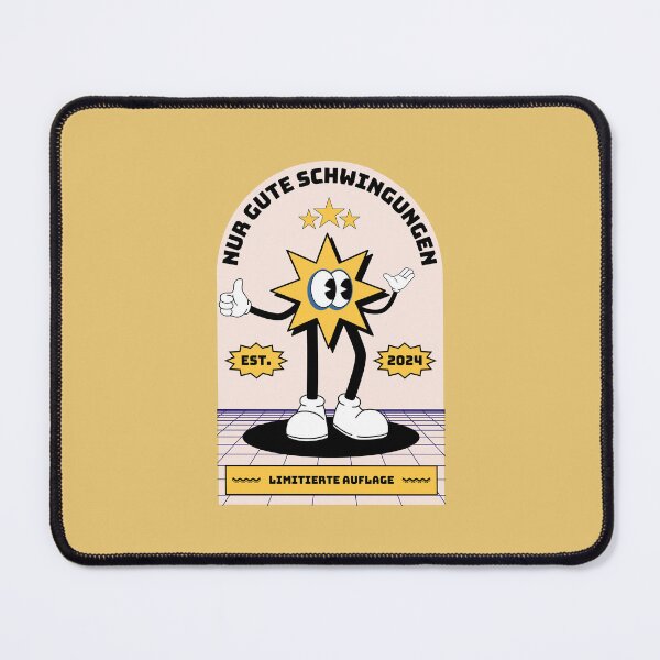 Item preview, Nur gute Schwingungen | Yellow Background designed and sold by RM-Journey.