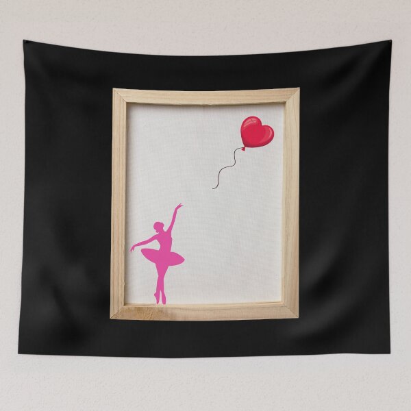 Item preview, Banksy Girl with Balloon designed and sold by Imagin8Graphic.
