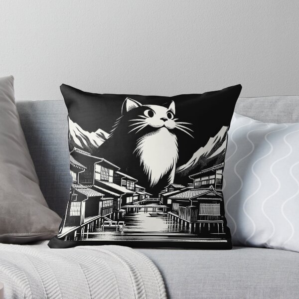 Artikelvorschau, Kawaii Cat Anime Japanese Retro Funny Cat entworfen und verkauft von KsuAnn.