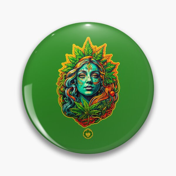Item preview, Cannabis goddness designed and sold by GreenKingShop.