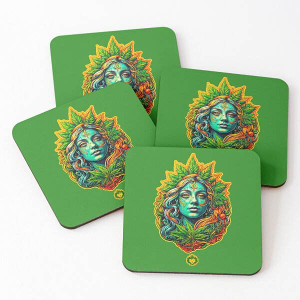 Item preview, Cannabis goddness designed and sold by GreenKingShop.