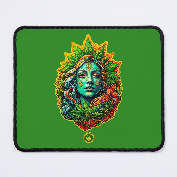 Item preview, Cannabis goddness designed and sold by GreenKingShop.