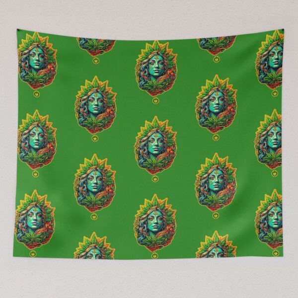 Item preview, Cannabis goddness designed and sold by GreenKingShop.