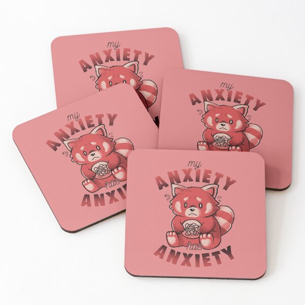 Item preview, My Anxiety Has Anxiety - Funny Sarcasm Red Panda Gift designed and sold by EduEly.