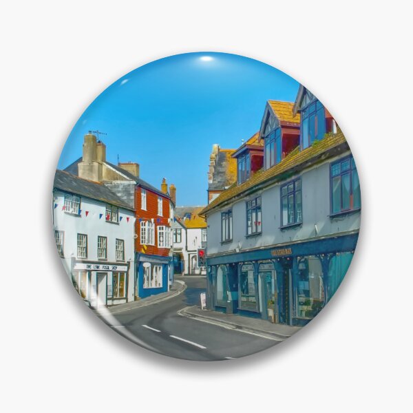 Item preview, Lyme Regis Town Centre designed and sold by Alisonchambers2.