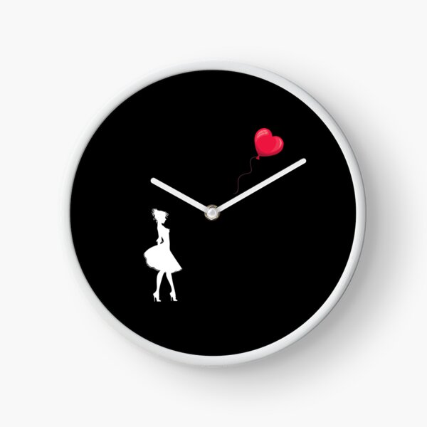 Wall Clock Flying Balloon カリモク BANKSY Super Rare] Banksy Balloon Girl Karimoku X Sync X Medicom