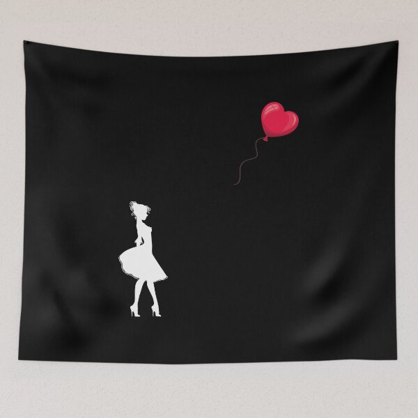 Item preview, Banksy Girl with Balloon designed and sold by Imagin8Graphic.