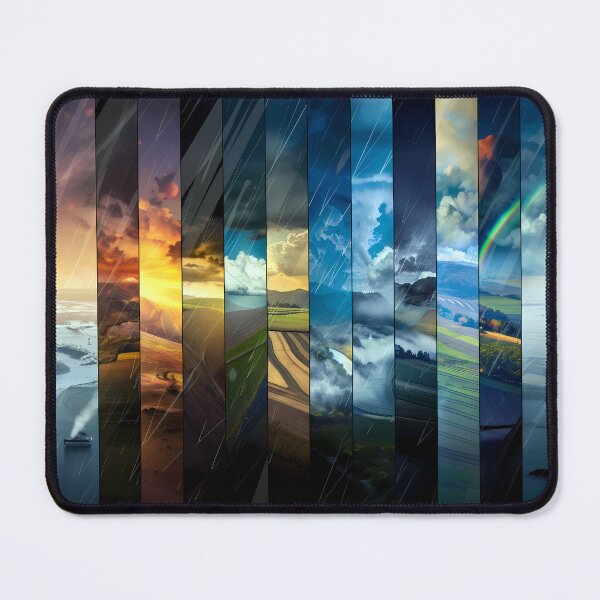 Item preview, Time-Lapse Landscape Photography Collage designed and sold by Asymoney.