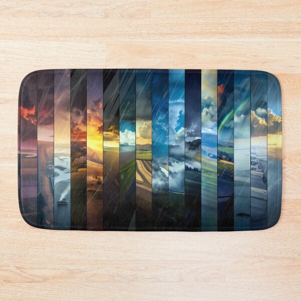 Item preview, Time-Lapse Landscape Photography Collage designed and sold by Asymoney.