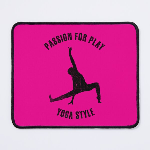 Item preview, Black silhouette of a woman in yoga pose designed and sold by HarridanCreates.
