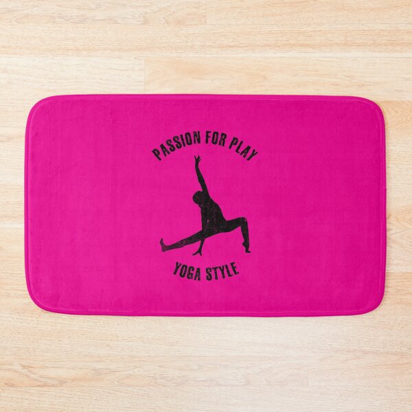 Item preview, Black silhouette of a woman in yoga pose designed and sold by HarridanCreates.