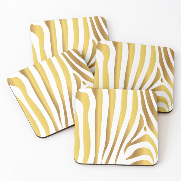 Item preview, Elegant Metallic Gold Zebra Animal Print Bath Mat designed and sold by Chafy  ⭐⭐⭐⭐⭐.