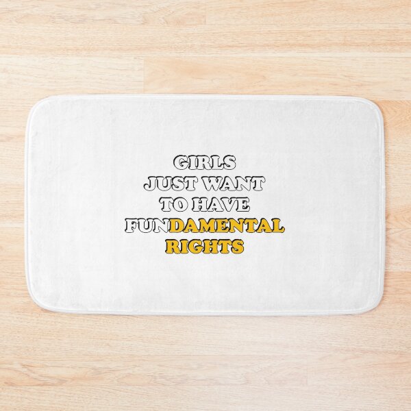 Item preview, Girls Just Want to Have Fundamental Rights designed and sold by Inspirationmotivation.