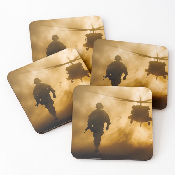 Item preview, Military Helicopter Dustoff in Golden Hour designed and sold by Asymoney.
