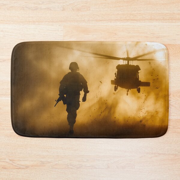 Item preview, Military Helicopter Dustoff in Golden Hour designed and sold by Asymoney.