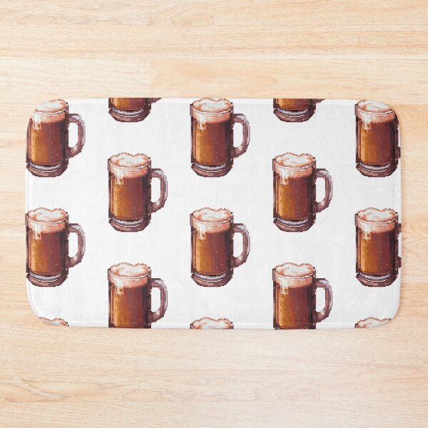 Item preview, Beer Mug -Retro pixel art designed and sold by octoboobs.