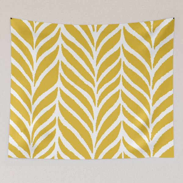 Item preview, Palm Leaves Pattern Yellow designed and sold by tonymagnerart.