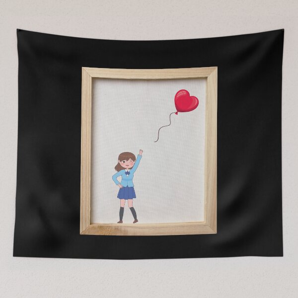 Item preview, Banksy Girl with Balloon designed and sold by Imagin8Graphic.
