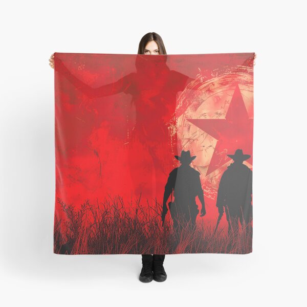 Item preview, Red Anarchy Silhouette Western Standof designed and sold by Asymoney.