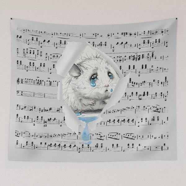 Item preview, Sad Hamster.  designed and sold by AnnDart.