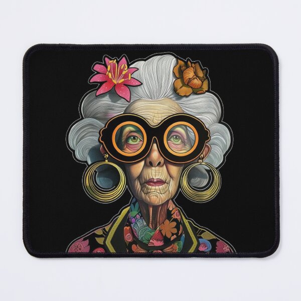 Item preview, Iris Apfel designed and sold by RadekArt.