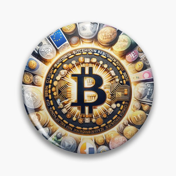 Item preview, Bitcoin Logo 2024 designed and sold by 93-Store.