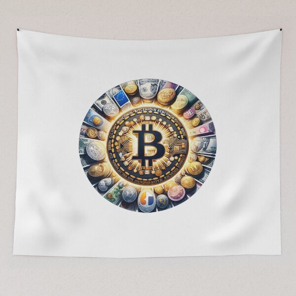Item preview, Bitcoin Logo 2024 designed and sold by 93-Store.